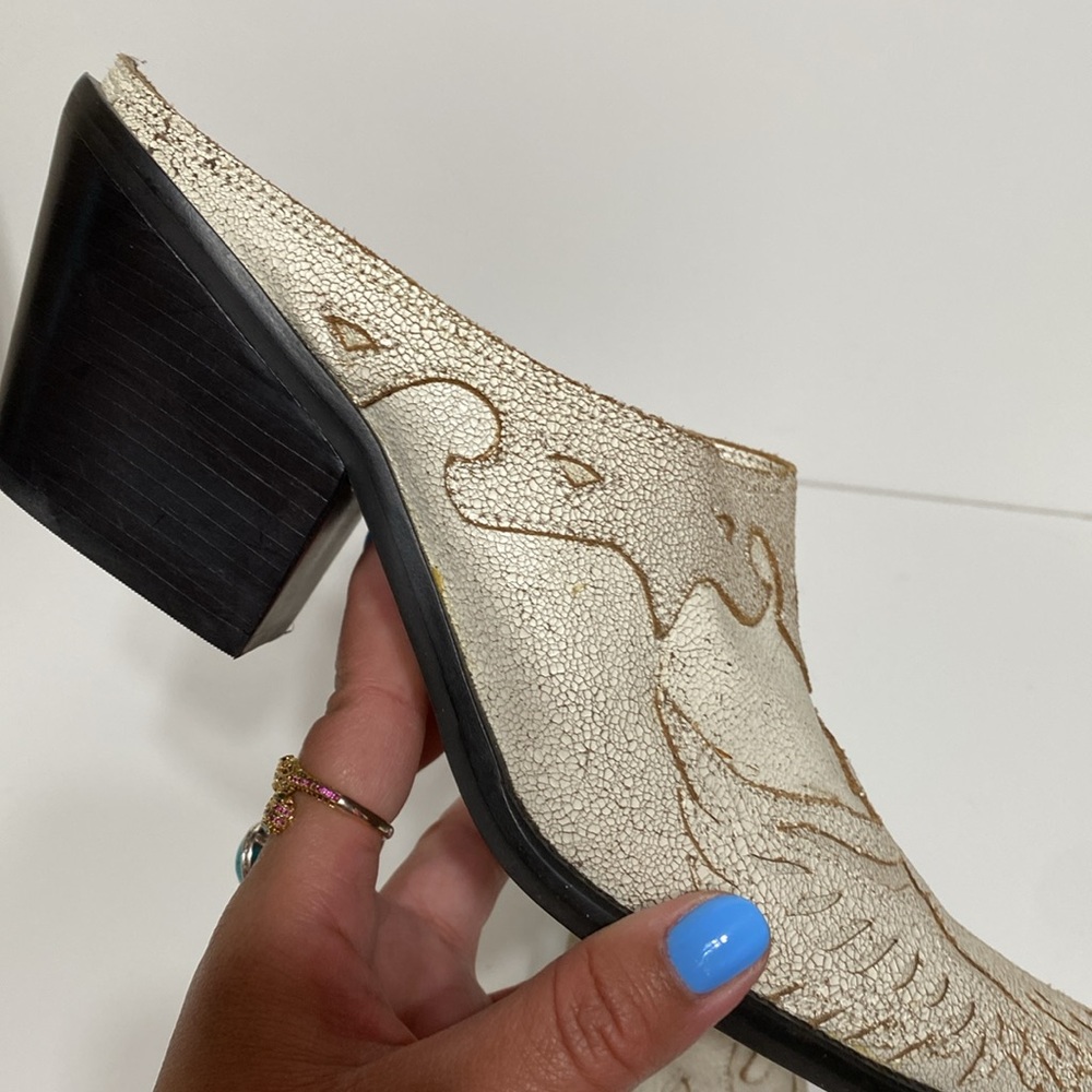 MIA Phoenix Slip on Mule Distressed Leather - Picture 16 of 16